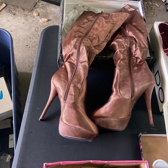 Machi-Minnie 3 brown boots new with box - Picture 4 of 8